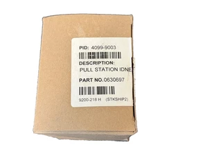 Simplex 4099-9003 Fire Alarm Pull Station (NEW IN BOX) - Picture 1 of 1