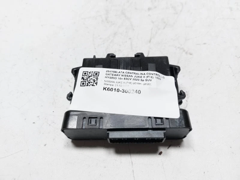 284Y66LA7A CENTRALINA CONTROLLO GATEWAY NISSAN JUKE II (F16) 1.6 HYBRID 16v 83CV - Immagine 1 di 4