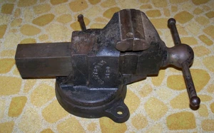 Tornillo de maquinista base giratoria de banco de 3" Craftsman 5160 raro, 28 lb - Imagen 1 de 13