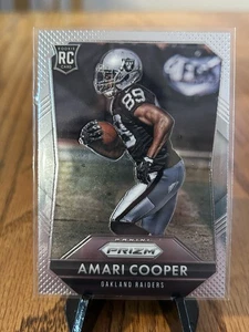 2015 Panini Football Prizm Amari Cooper #201 RC Oakland Raiders Rookie - Picture 1 of 2