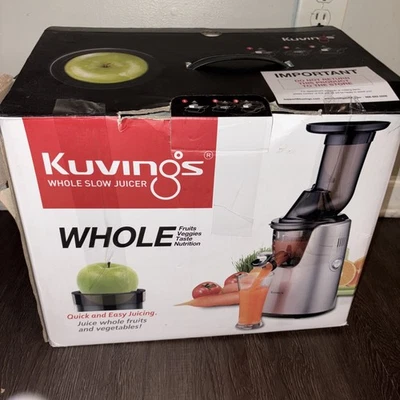 Exprimidor lento entero Kuvings Uld -732nb 240W para frutas y verduras con caja Foto 1 de 4