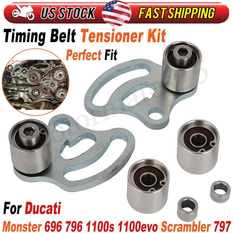 Timing Belt Tensioner Bearing For Ducati Monster 696 796 1100s evo Scrambler 797 Foto 1 de 4