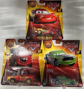 Disney Pixar Cars 2025 Radiator Springs Race & Rescue Mater McQueen Chick Hicks - Picture 1 of 1
