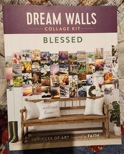 Dream Walls Collage Kit Blessed Paperback - Foto 1 di 2