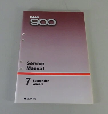 Taller Manual/Manual de Servicio Saab 900 Suspensión & Ruedas Model-Year 1979-85 - Imagen 1 de 4