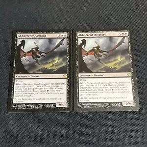 Abhorrent Overlord Magic The Gathering Mtg Rare Theros Card 2 - Picture 1 of 4