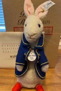 Steiff Peter Rabbit Replica 1904/05 EAN 402180 - Picture 1 of 8