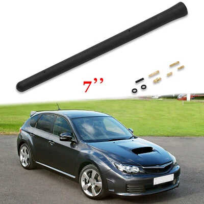 7" Aerial Antenna AM/FM Signals Radio Reception Black For Subaru Impreza WRX/STI Foto 1 de 4