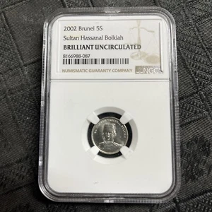 2002 Somalia 50 shillings  Scellini Mandrill Monkey NGC BU uncirculated - Picture 1 of 4