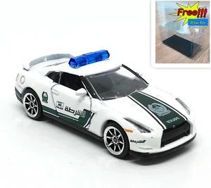 Majorette Nissan GT-R R35 White - Dubai Police 1:61 (3") no Package - Picture 1 of 8