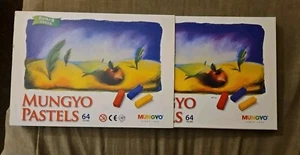 Mungyo Non Toxic Soft Square Chalk Pastels 64 Colours - Picture 1 of 3