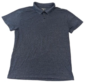Claiborne Men's Polo Shirt X-Large Blue Slim Fit Stretch Golf Activewear Casual - Picture 1 of 7
