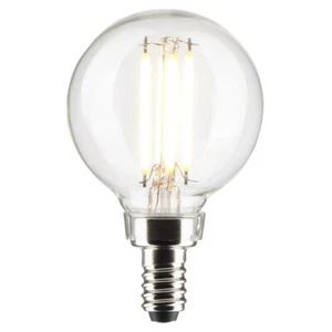SATCO S21205 - 4 Watt G16.5 LED Candelabra Bulb - 3000K - 120 Volts (6 Pack) - Picture 1 of 8