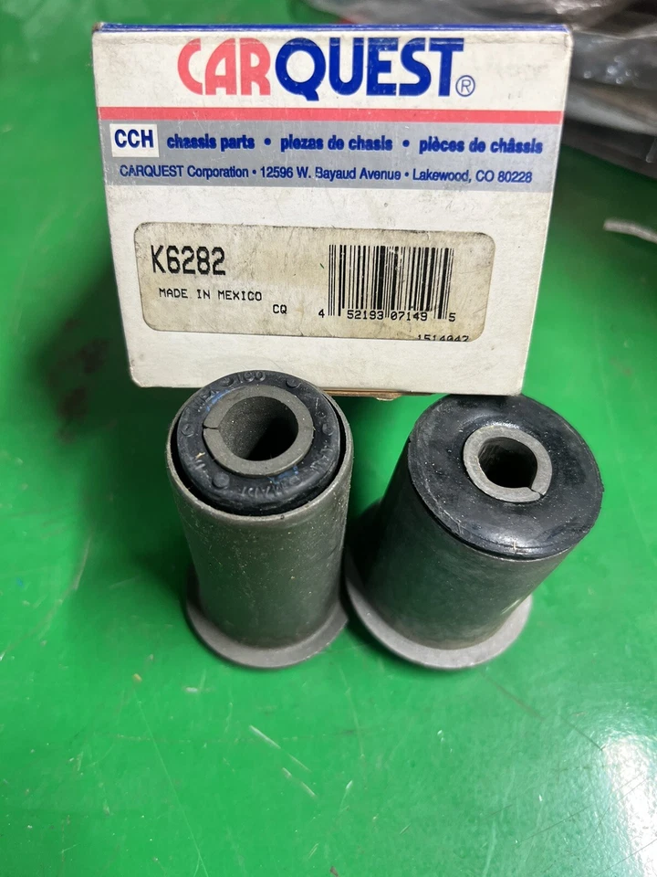 Juego de bujes de brazo de control MK6282 CARQUEST de 1 brazo inferior delantero para camioneta Chevy S10 Foto 1 de 2