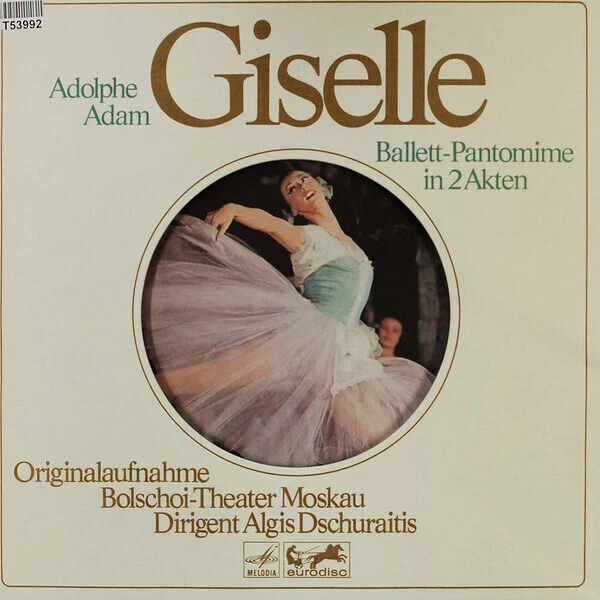 LP-BOX Adolphe C. Adam - Žiūraitis w/ Bolshoi Theatre Orchestra Giselle (Ballet - Bild 1 von 1