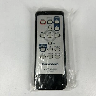 Panasonic VEQ3993 Remote Control Camcorders for Panasonic VDRM50 VDRM50PP - Image 1 of 4