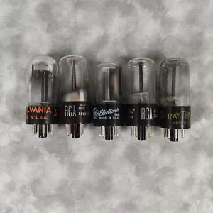 Vintage 35Z5 RCA, GE, Sylvania, Raytheon Vacuum Tubes Lot - Untested, USA Made - Picture 1 of 6