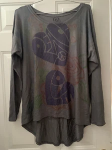 Go Couture Vintage Dolman Sleeve Low & High Top Size XL NWT - Picture 1 of 4