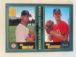 2000 Adam Wainwright / Phil Dumatrait DRAFT PICKS Topps #355