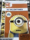 Despicable ME Minion Made 32 Valentines Ages 3+