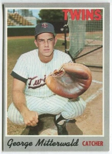 1970 Topps #118 George Mitterwald Minnesota Twins - Picture 1 of 2