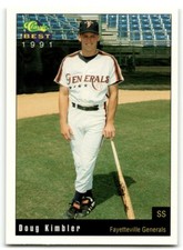 1991 Classic Best Fayetteville Generals Doug Kimbler Fayetteville Generals #19