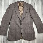 Manteau de sport vintage années 80 Robertstock Emporium Capwell laine pure marron 40R