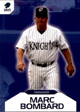 2007 Charlotte Knights Team Issue #3 Marc Bombard Manager Baseball Card