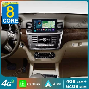 8Core 4+64GB Android 14 Autoradio Navi GPS RDS für MERCEDES-BENZ W166/X166 ML/GL - Bild 1 von 13