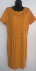 Premise Short Sleeve Dress Apricot Sz 8 - Picture 1 of 5