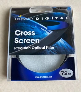 Promaster 4X cross screen filter 72mm - Picture 1 of 2
