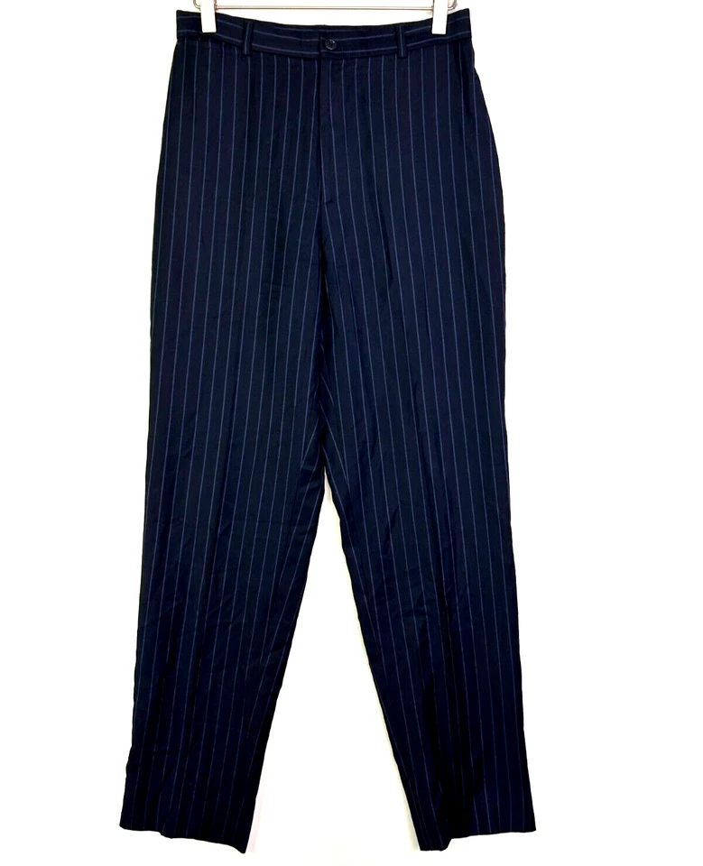 Ralph Lauren Etiqueta Negra Colección Cónica Cintura Alta Vestido Pantalones De Colección Lana 8 Foto 1 de 4