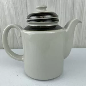 Mid Century Arabia Karelia Stoneware Coffee Pot Teapot Hand Painted Finland 28 - Picture 1 of 14
