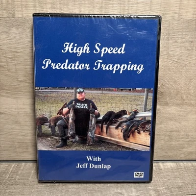 High Speed Predator Trapping Jeff Dunlap DVD NEW sealed - Image 1 of 2