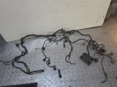 Arnés de cableado del motor principal Suzuki GSXR 600 1997-2000 OEM NECESITA REPARACIÓN Foto 1 de 4