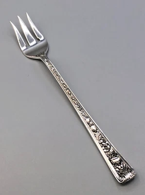 Tenedores de cóctel individuales Windsor Rose de Watson de plata de ley de 5,75" Foto 1 de 2