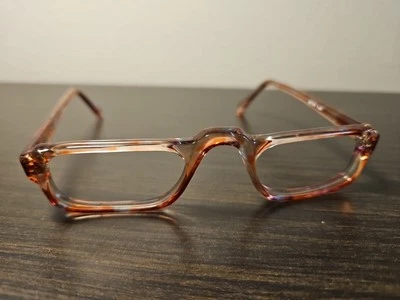 Vintage ELITE NORWOOD Pink Marble 46/26/145  Eyeglass Frame Only NOS A1 - Image 1 of 4