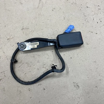 2003-2007 Honda Accord Sedan Front Left Driver Seat Belt Buckle Black Dark Gray - Image 1 of 4