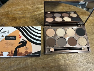 Sorme Treatment Cosmetics Warm Hues Eyeshadow Collection Palette 8 shades ESP-W - Image 1 of 4