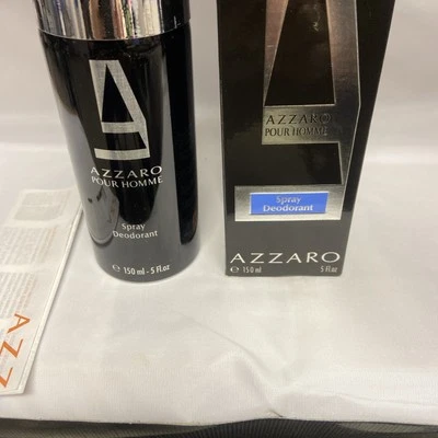 Azzaro Pour Homme desodorante en spray para hombres 5,0 fl oz nuevo en caja    Foto 1 de 4