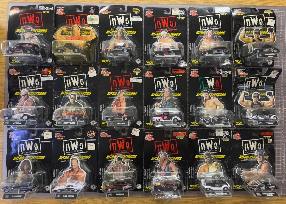 Racing Champions WCW NWO Nitro Streetrods Street Rods - New Sealed - You Pick - Image 1 of 1