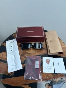 Jacques Marie Mage Ascari Noir - Lunette De Soleil De Luxe Édition Limite - Neuf - Imagen 1 de 10