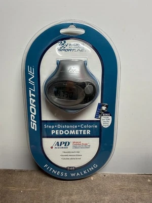 Sportline Calorie, Step, Distance Pedometer #345 - Fitness Walking-Fast Ship - Image 1 of 4
