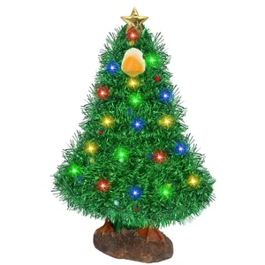 Christmas Tree Goose Outfit Porch Goose Outfits with LED Lights Funny Hats Sh... - Picture 1 of 6