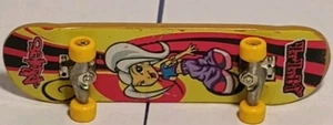 Tech Deck Sofia Girl Graphic Fingerboard Skateboard – Yellow Wheels – Used - Picture 1 of 2