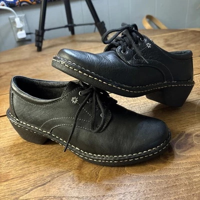 Женские оксфорды Eastland черная кожа на шнуровке размер 7,5 M - Изображение 1 из 4