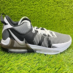 Nike LeBron Witness 7 Mens Size 8 Black White Athletic Basketball Shoes Sneakers - Picture 1 of 10