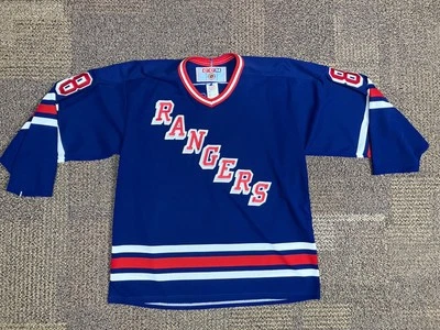 Camiseta deportiva de hockey vintage Eric Lindros azul New York Rangers CCM NHL talla grande Foto 1 de 4
