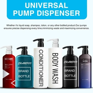 8er Pack Shampoo Pumpe für Liter 33,8 oz Shampoo und Conditioner, Pumpspender... - Bild 1 von 6