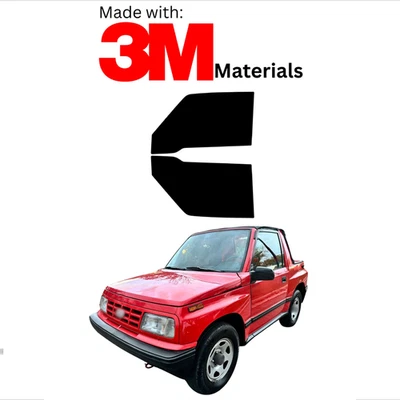 Precut Window Tint Kit For Geo Tracker 2Dr Suv 90-95 Stable Ceramic Made With 3M - Image 1 of 4
